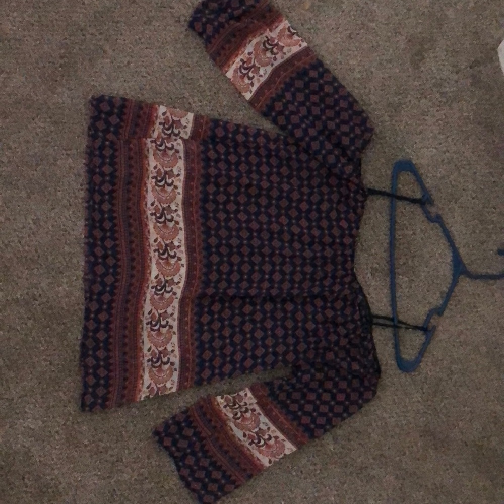 Formal Semi-Mesh Blouse